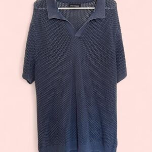 Lucky-brand Men's Navy Polo-shirts